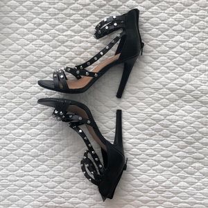 Mossimo black studded stilettos size 6.5